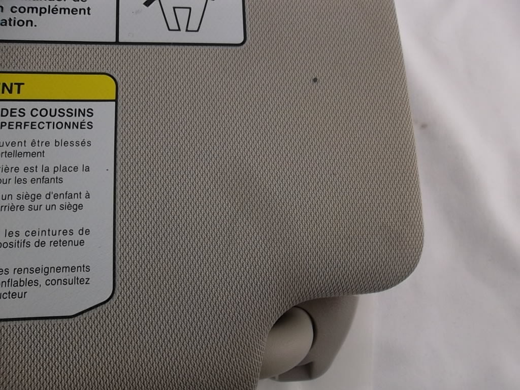 2016-2020 Nissan Rogue Sun Visor Passenger 96400-6FL0A