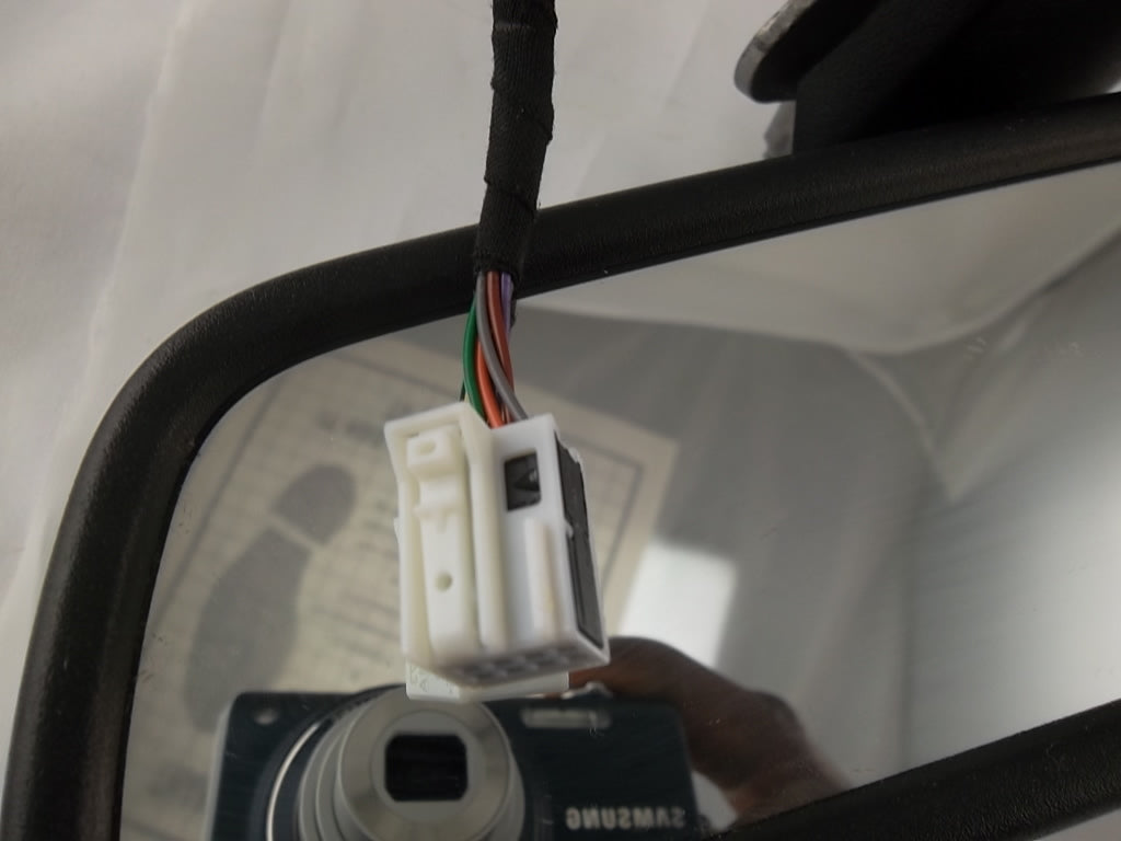 2012-2017 Mercedes W204 C250 E350 Interior Rear View Mirror Black 2048104317