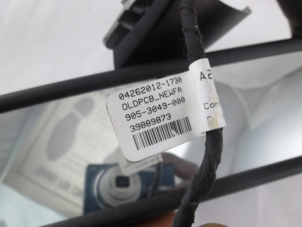 2012-2017 Mercedes W204 C250 E350 Interior Rear View Mirror Black 2048104317