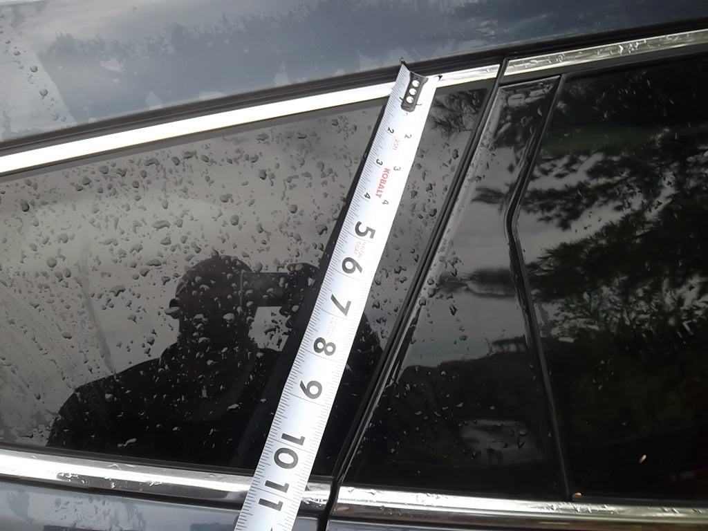 2013-2018 Hyundai Santa Fe SWB Passenger Rear Quarter Glass/window Right