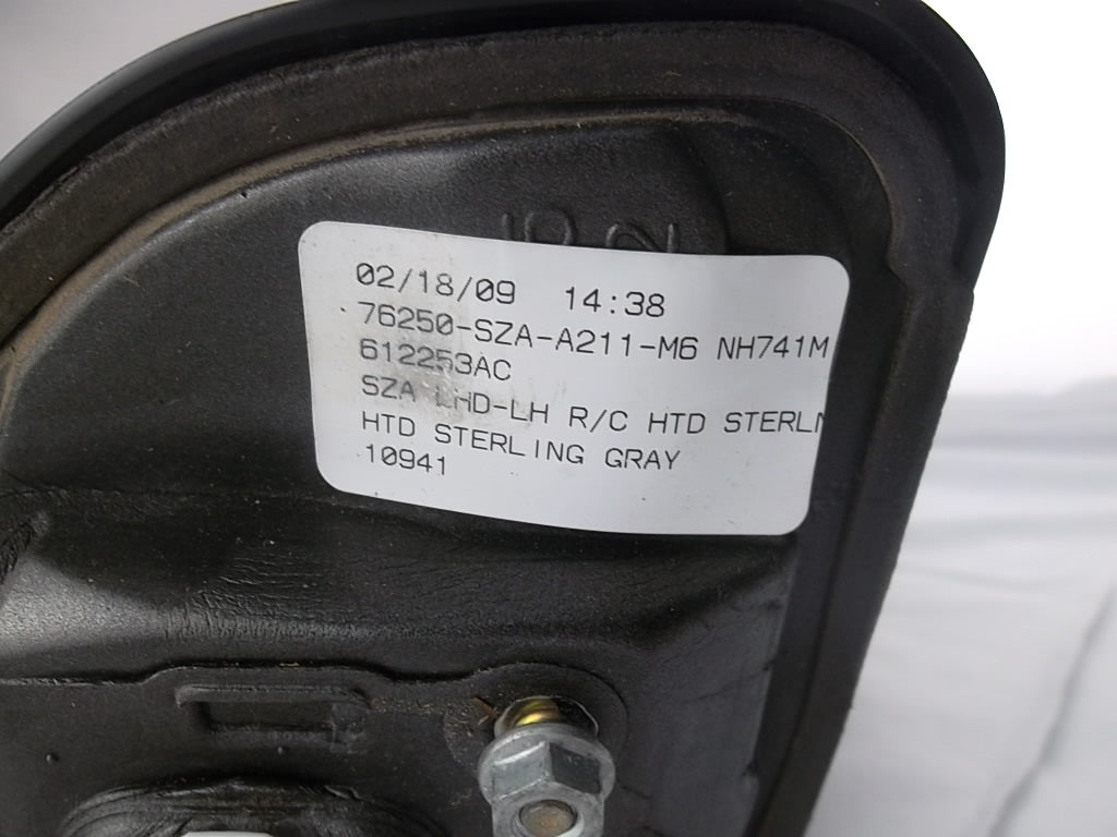 2009-2015 Honda Pilot Side View Mirror Driver 76250-SZA-A21