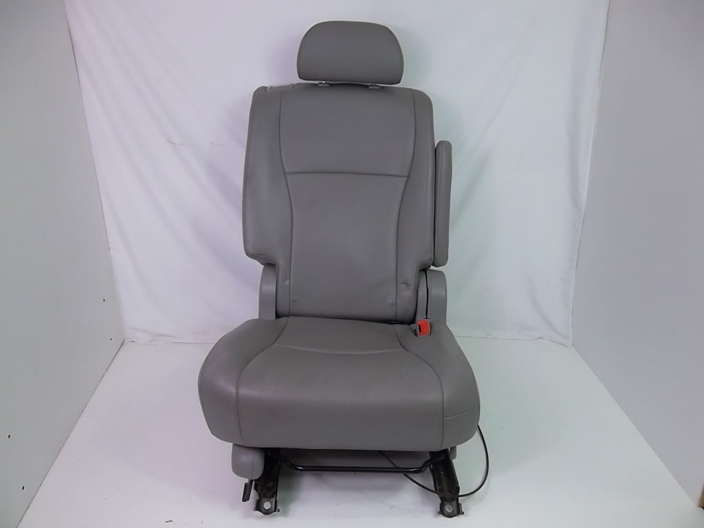 2008-2013 Toyota Highlander Rear 2nd Row Seat Leather GRAY Passenger 71077-0E140