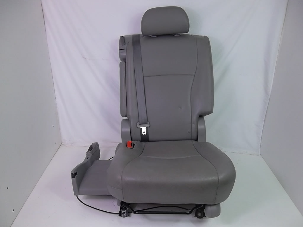 2008-2013 Toyota Highlander Rear 2nd Row Seat Leather GRAY Driver 71078-0E100