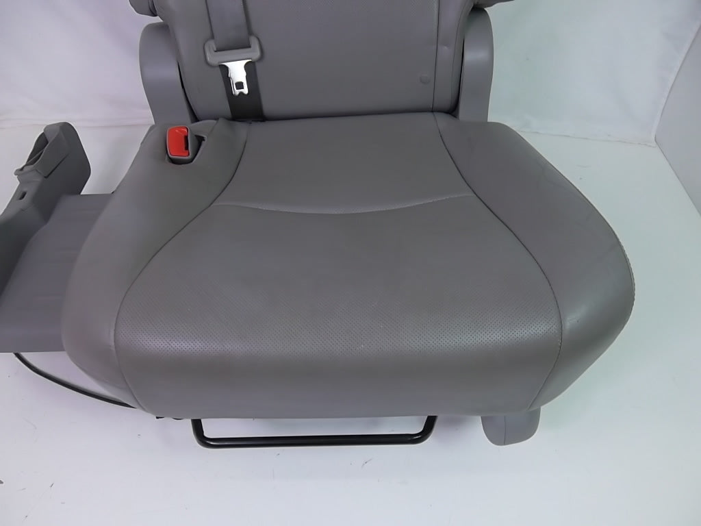 2008-2013 Toyota Highlander Rear 2nd Row Seat Leather GRAY Driver 71078-0E100