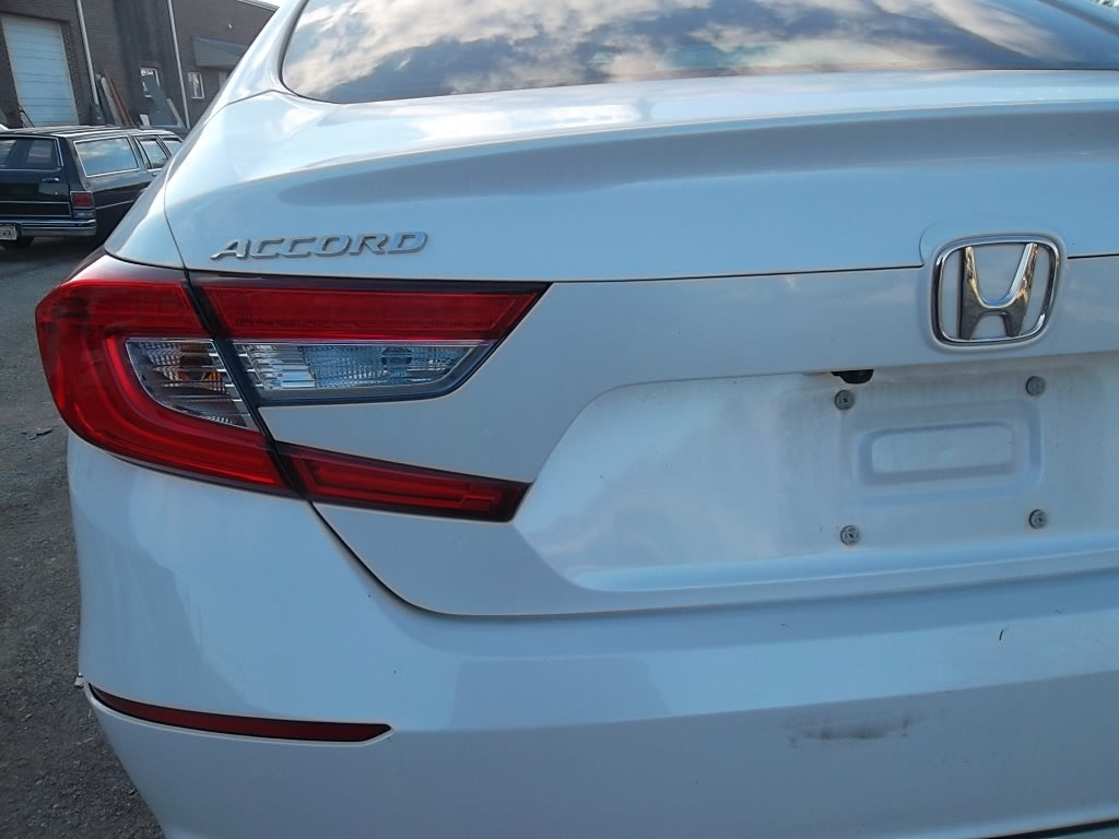 2018-2022 Honda Accord Sedan Trunklid Decklid Trunk WHITE