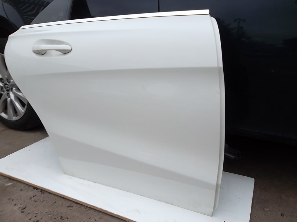 2014-2019 Mercedes CLA Class CLA250 Rear Door Driver WHITE