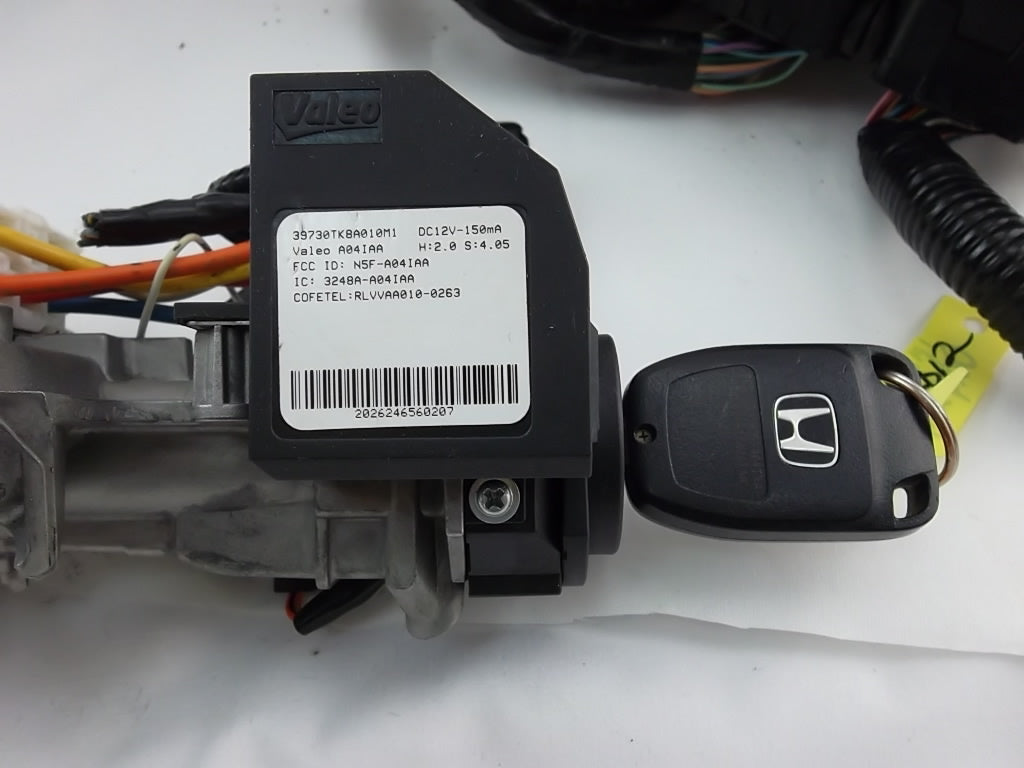 2011-2012 Honda Odyssey ECU w/Ignition Switch Lock Key & Immobilizer