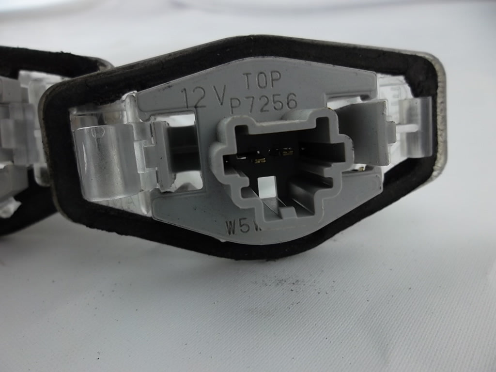 2007-2022 Honda White SMD LED License Plate Light Clear Lens