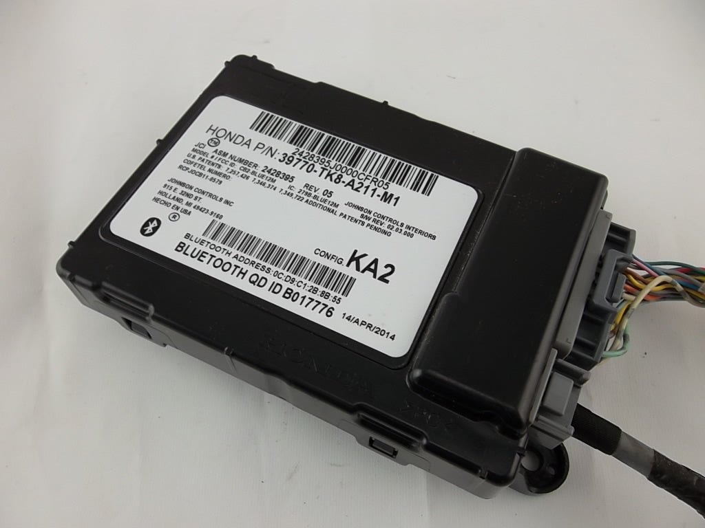 2014-2017 Honda Odyssey HFT Bluetooth Unit 39770-TK8-A21