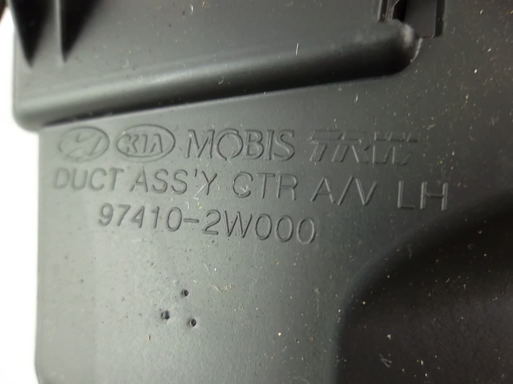 2016-2019 Hyundai Santa Fe Duct Assembly-Center Air Ventilator Driver 97410-2W000