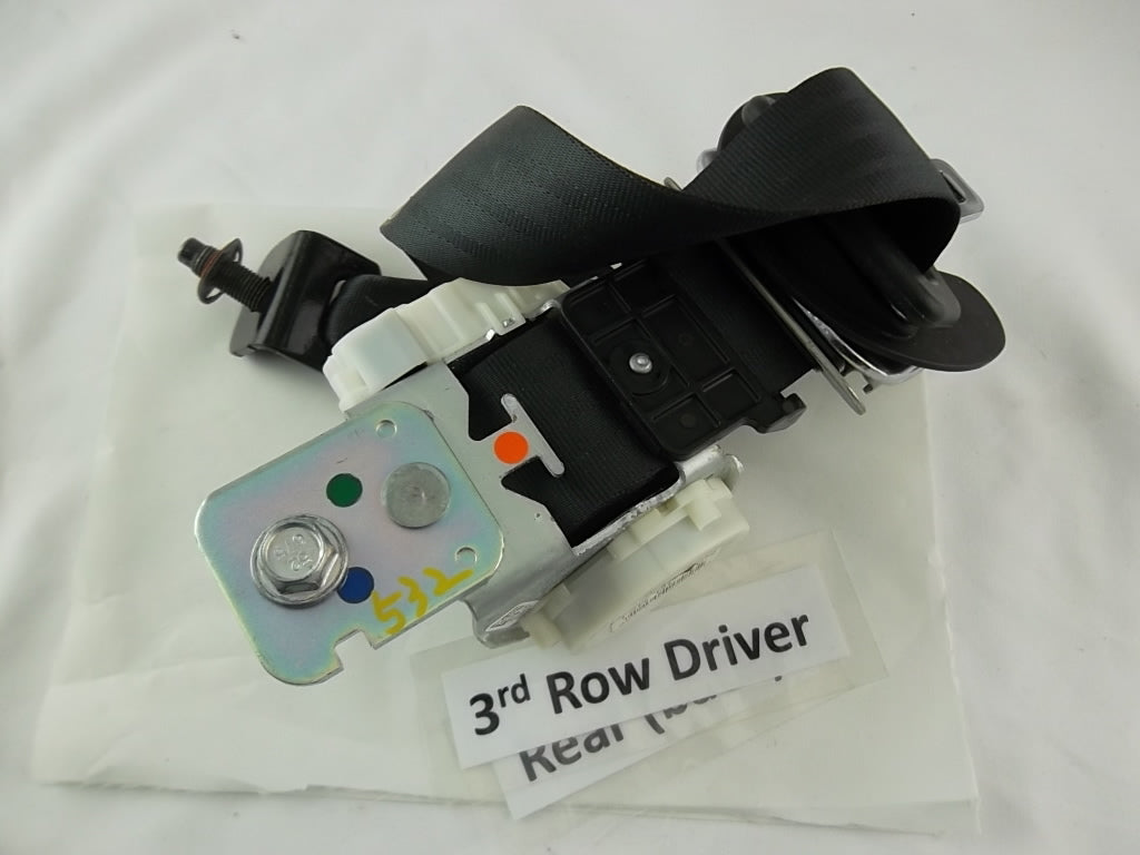 2013-2019 Hyundai Santa Fe 3Rd Row Rear Driver Seat Belt Assembly 89870-B8800