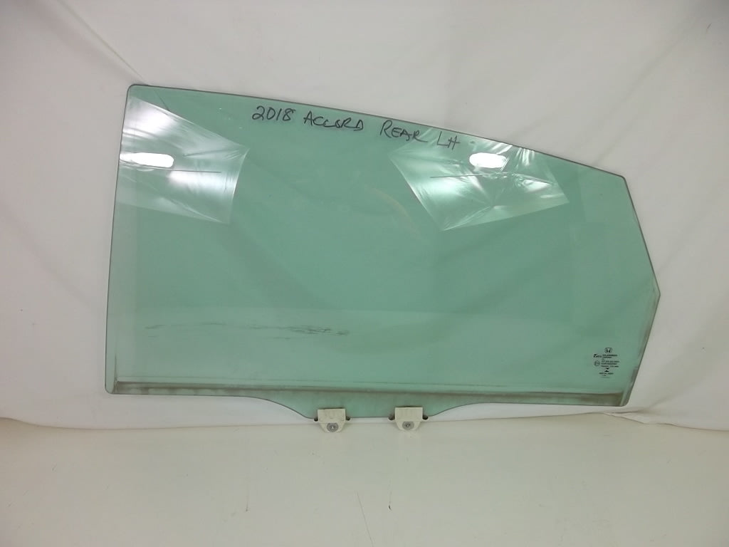 2018-2021 Honda Accord Sedan Rear Door Window Glass Driver 73450-TVA-A11