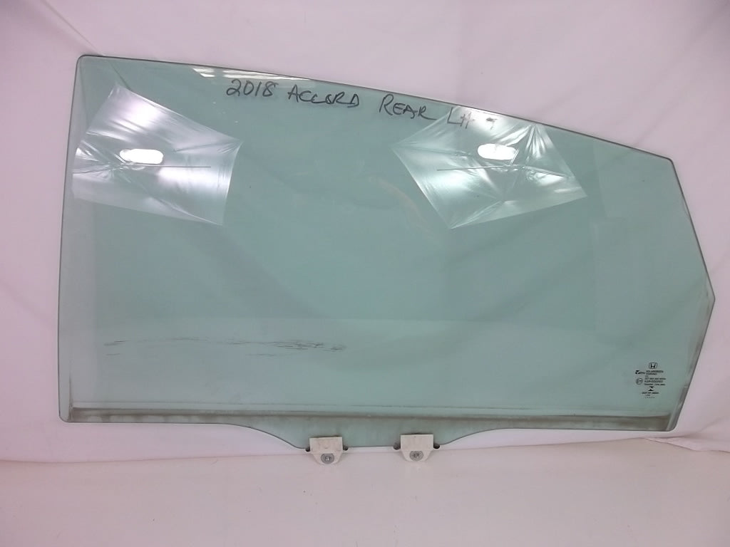 2018-2021 Honda Accord Sedan Rear Door Window Glass Driver 73450-TVA-A11