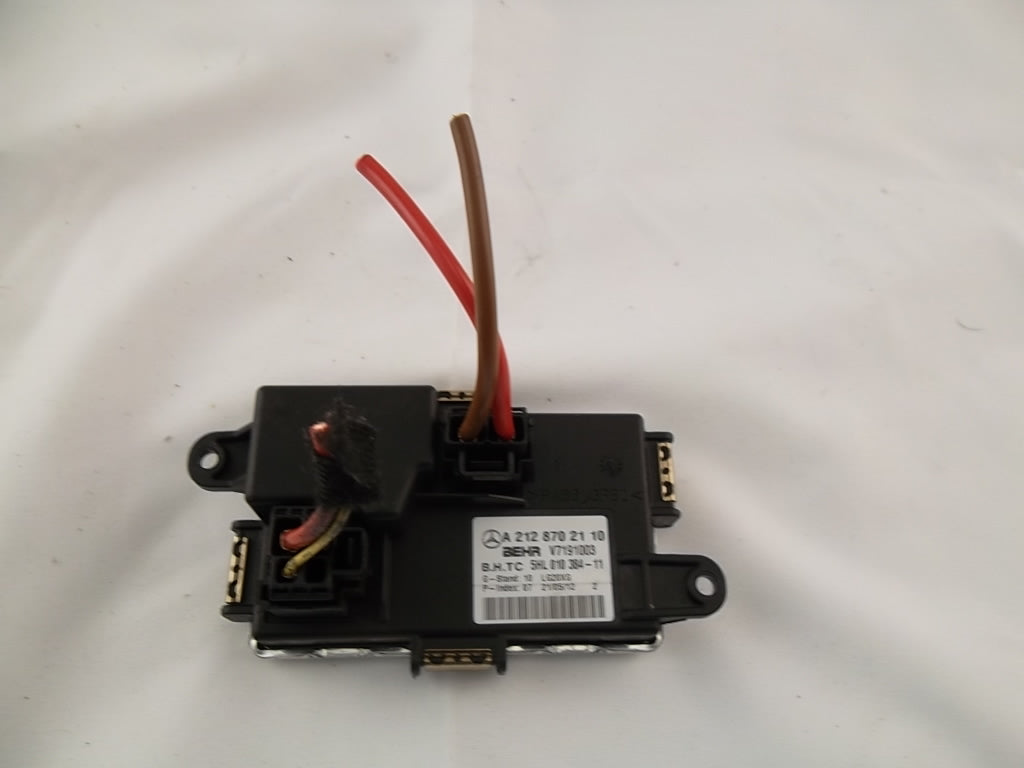 2010-2021 Mercedes E350 Blower Motor Resistor  212-870-21-10