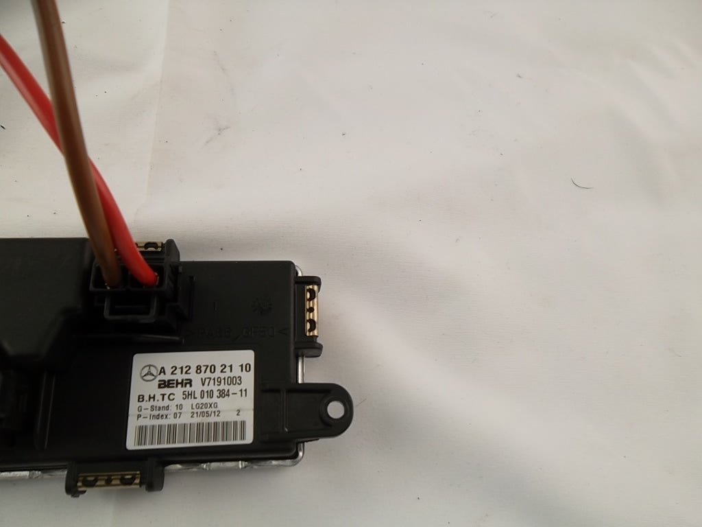 2010-2021 Mercedes E350 Blower Motor Resistor  212-870-21-10