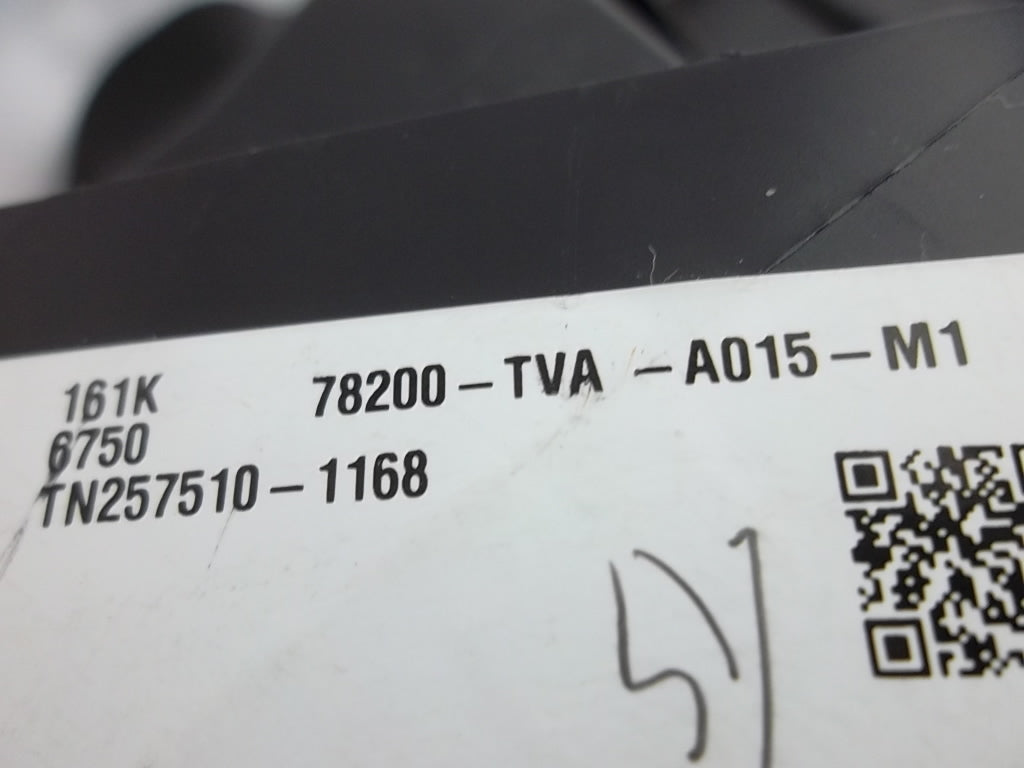 2018-2020 Honda Accord Sedan Display Assembly Head Up 78200-TVA-A01