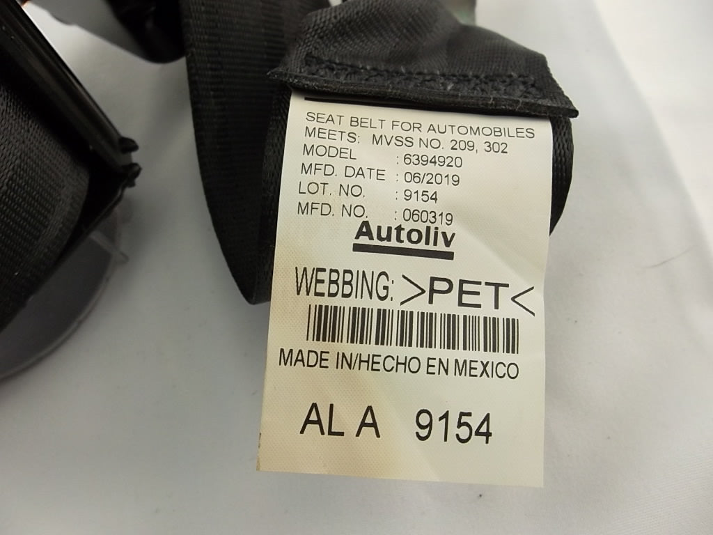 2018-2022 Honda Accord Sedan Rear Driver Seat Belt 04828-TVA-A00