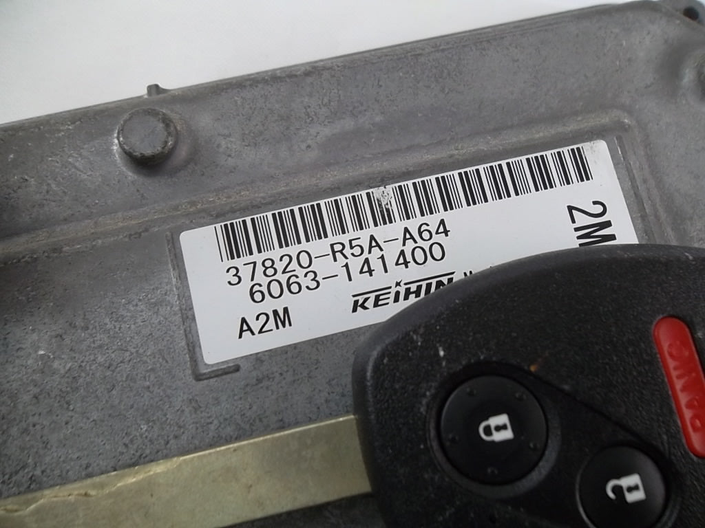 2012 Honda CR-V Engine Control Module W/Key 37820-R5A-A64