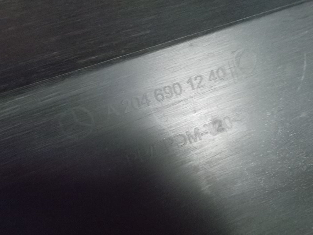 2008-2014 Mercedes Benz C300 Passenger Rocker Moulding Side Skirt Panel