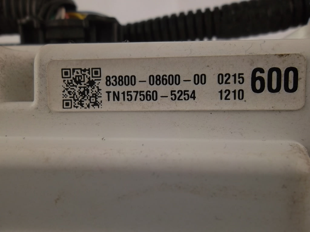 2015-2017 Toyota Sienna Speedometer Instrument Cluster 83800-08600