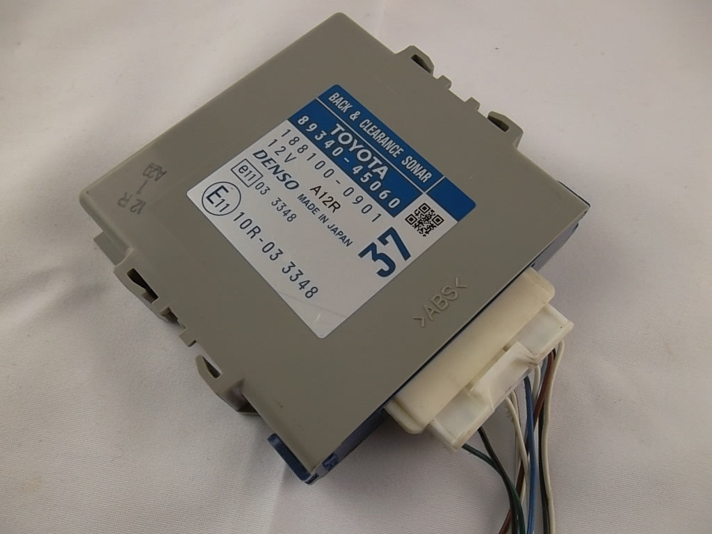 2011-2015 Toyota Sienna Back Clearance Sonar Control Module 89340-45060
