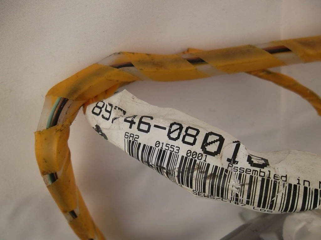 2011-2020 Toyota Sienna Door Handle Wire Harness Exterior Front Passenger