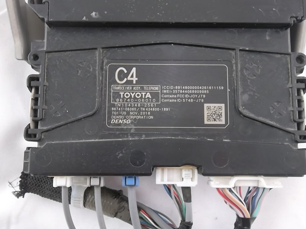 2018-2020 Toyota Camry Phone Tranceiver Control 86741-06010