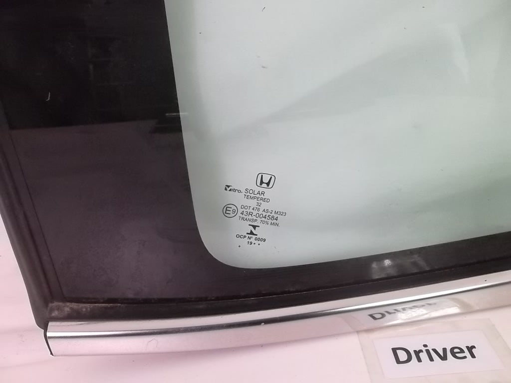 2017-2022 Honda CR-V Rear Left Quarter Vent Glass 73562-TLC-A01