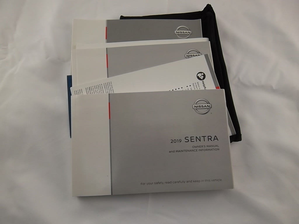2019 Nissan Sentra Owner's Manual OM19EM-OB17U1