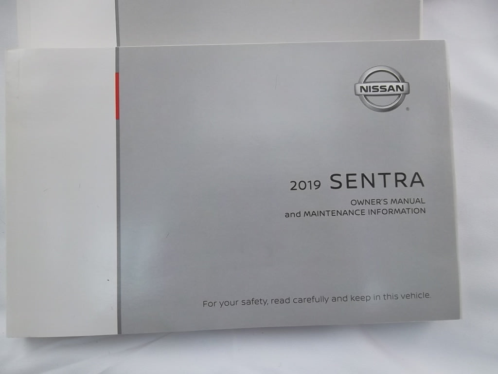 2019 Nissan Sentra Owner's Manual OM19EM-OB17U1