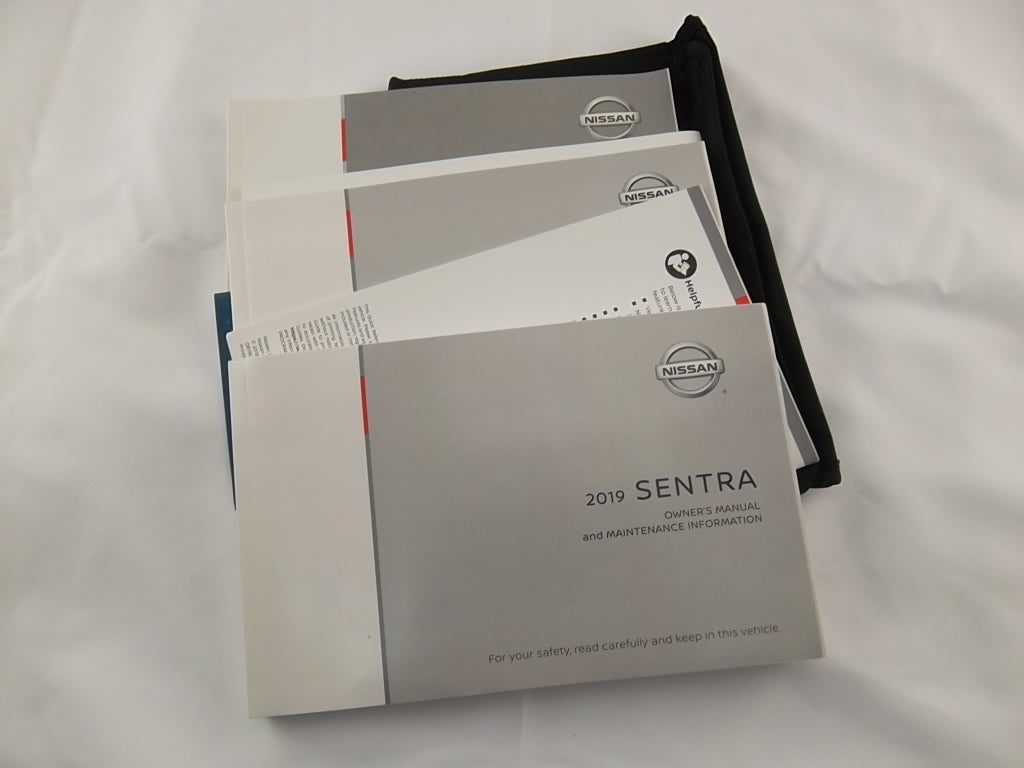 2019 Nissan Sentra Owner's Manual OM19EM-OB17U1