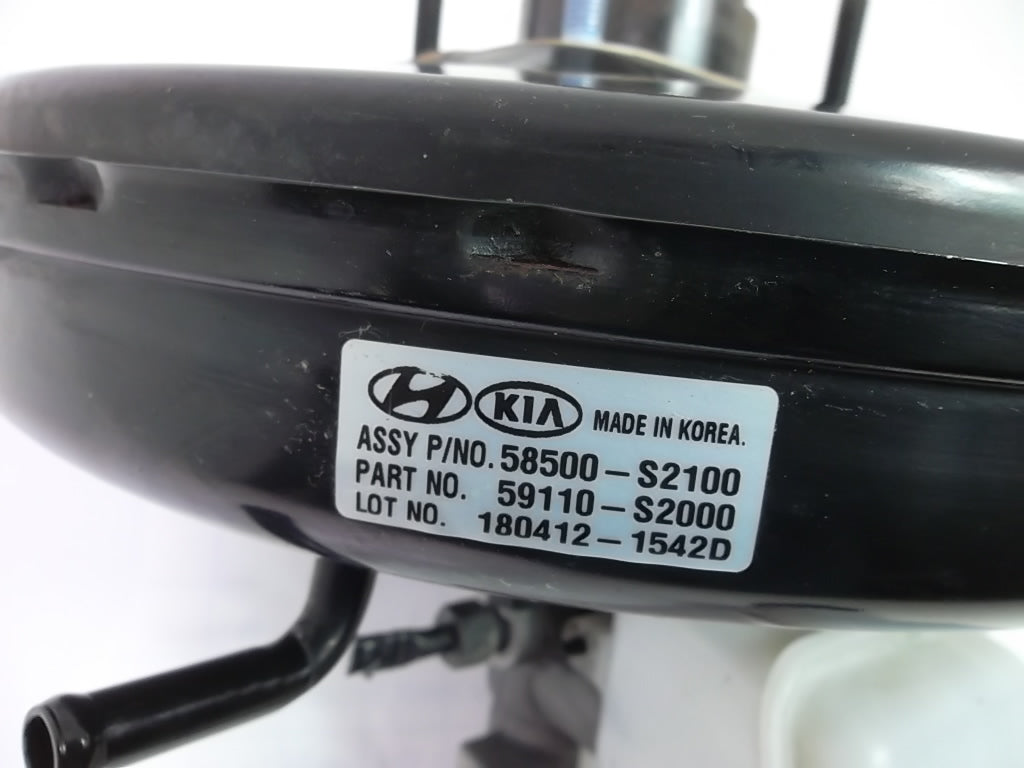 2019-2020 Hyundai Santa Fe Power Brake Booster Master Cylinder Reservoir