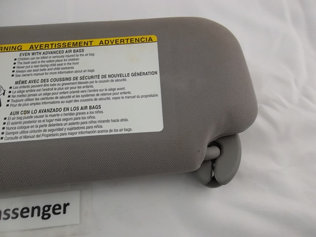 2018-2020 Toyota Camry Passenger Sun Visor 74310-06C12