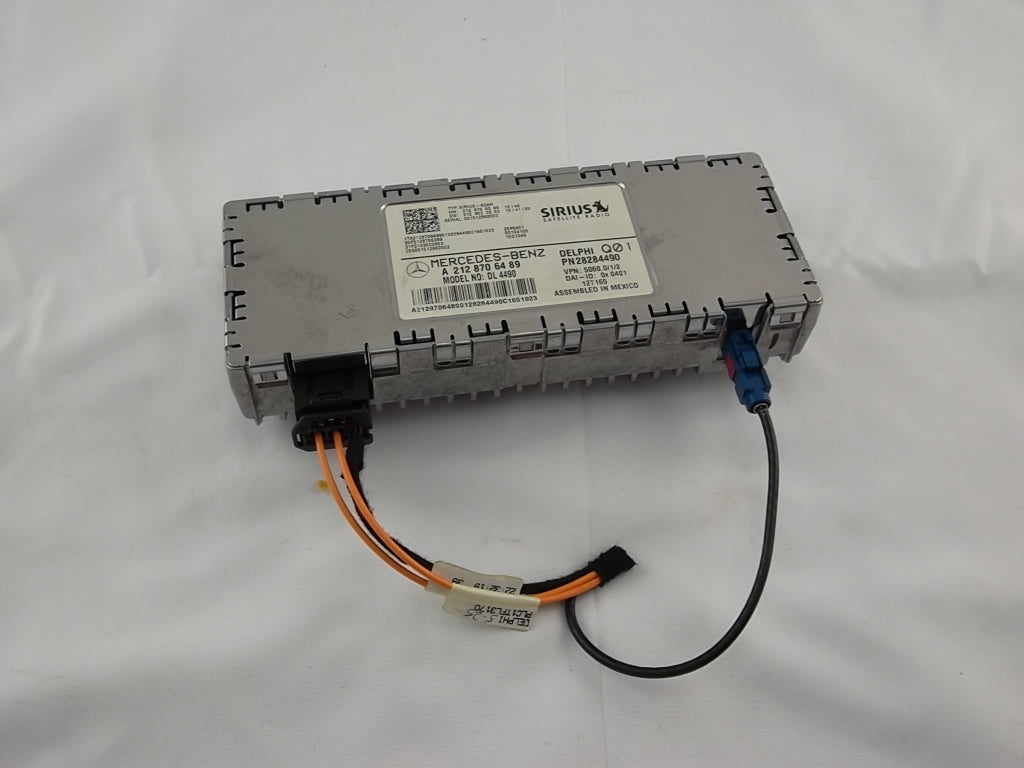 2013-2016 Mercedes Benz GL450 Sirius Satellite Radio Receiver Module 212-870-64-89