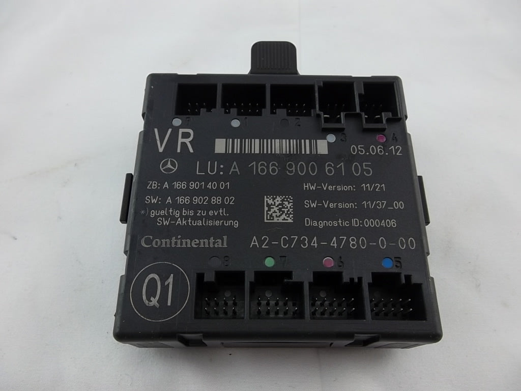 2012-2015 Mercedes Benz GL450 Front Passenger Door Control Module 166-900-61-05