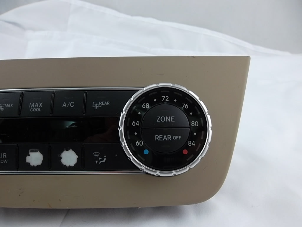 2013-2016 Mercedes Benz GL450 Dash Climate Control Unit 166-900-74-08