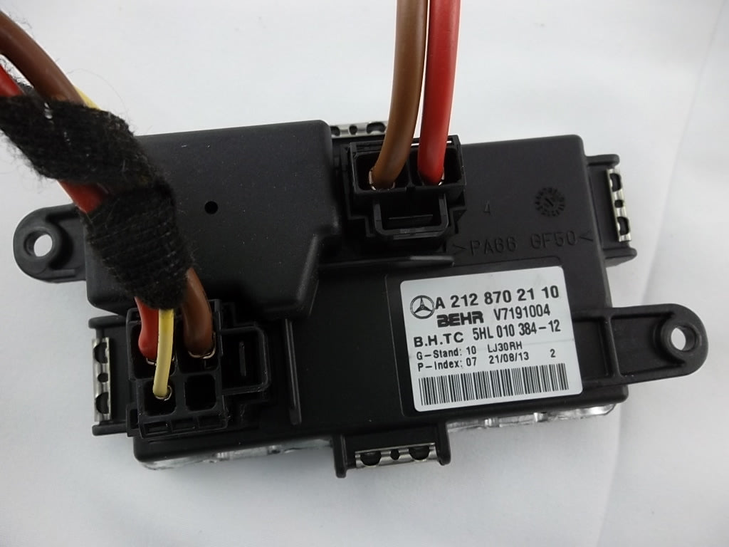 2010-2015 Mercedes Benz GLK350 C300 Blower Motor Resistor 212-870-21-10