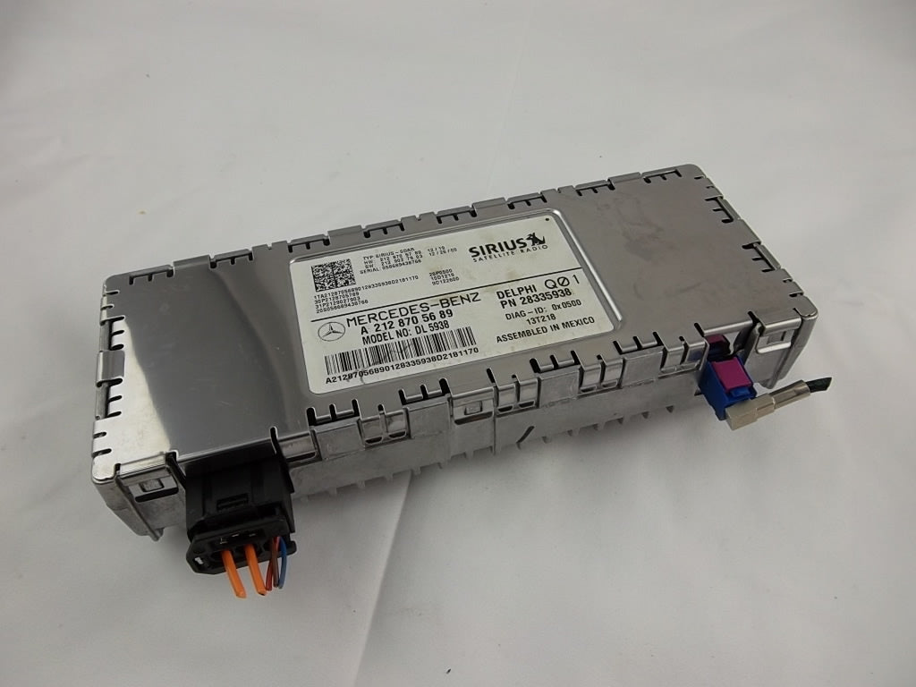 2014 Mercedes Benz GLK350 Sirius Satellite Radio Receiver module 212-870-56-89