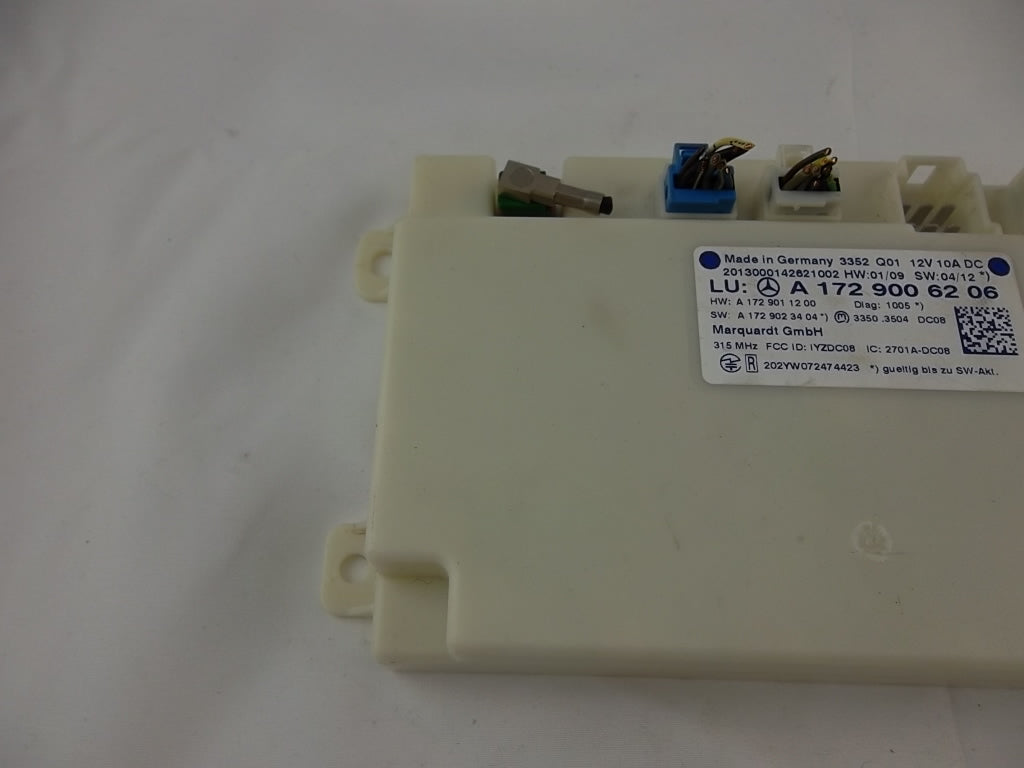2008-2019 Mercedes Benz GLK350 Keyless-Go Entry Control Module 172-900-62-06
