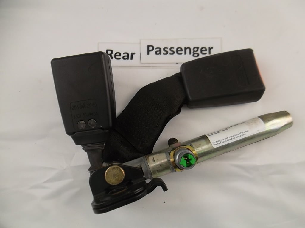 2002-2009 Mercedes C-Class Rear Passenger Seatbelt 203-860-28-69-64