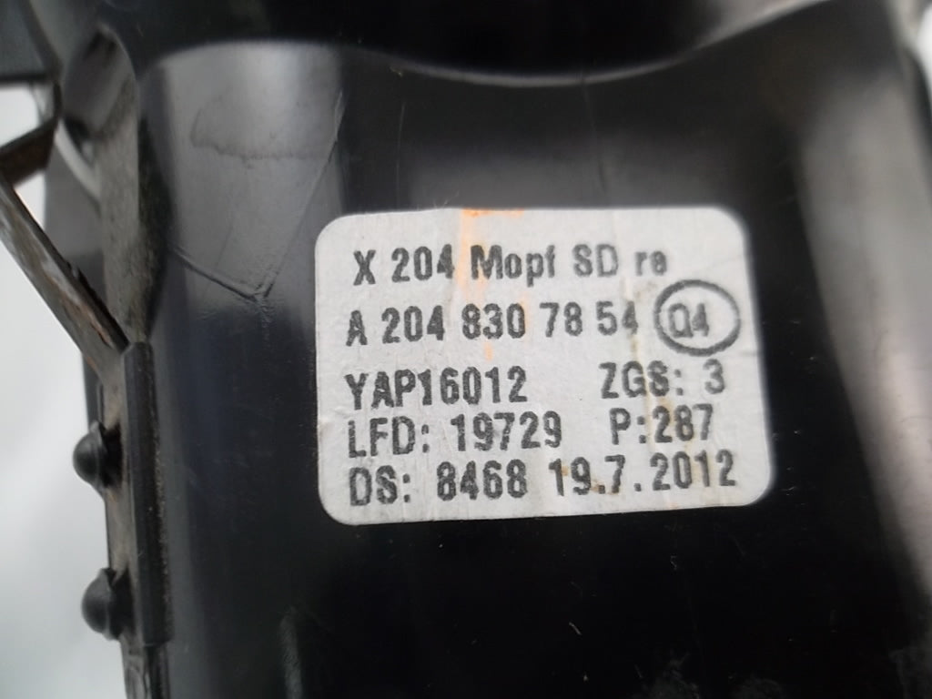 2013-2015 Mercedes Benz GLK350 Dashboard Air vent Nozzle Right 204-830-78-54