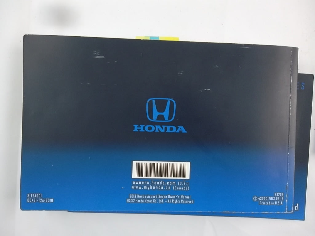 2013 Honda Accord Owners Manual