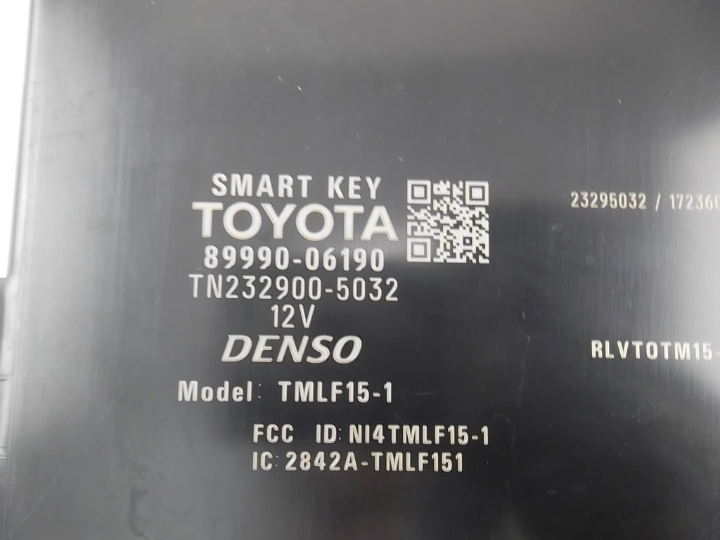 2018-2020 Toyota Camry Smart Key Computer Assembly  89990-06190
