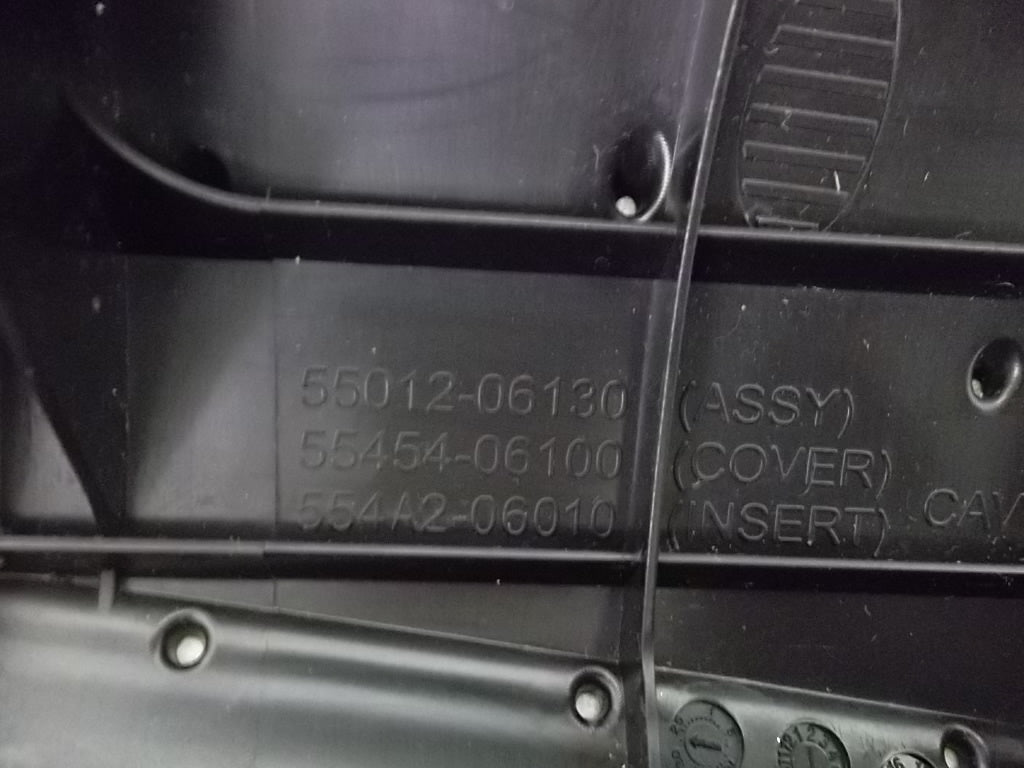 2018-2021 Toyota Camry Dashboard Side Accent Trim Panel 55012-06130