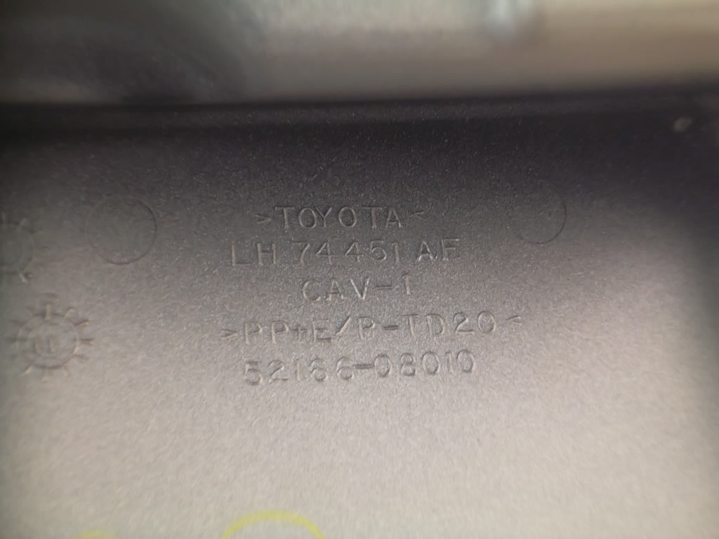 2011-2020 Toyota Sienna Rear Bumper Cover Driver 52166-08900