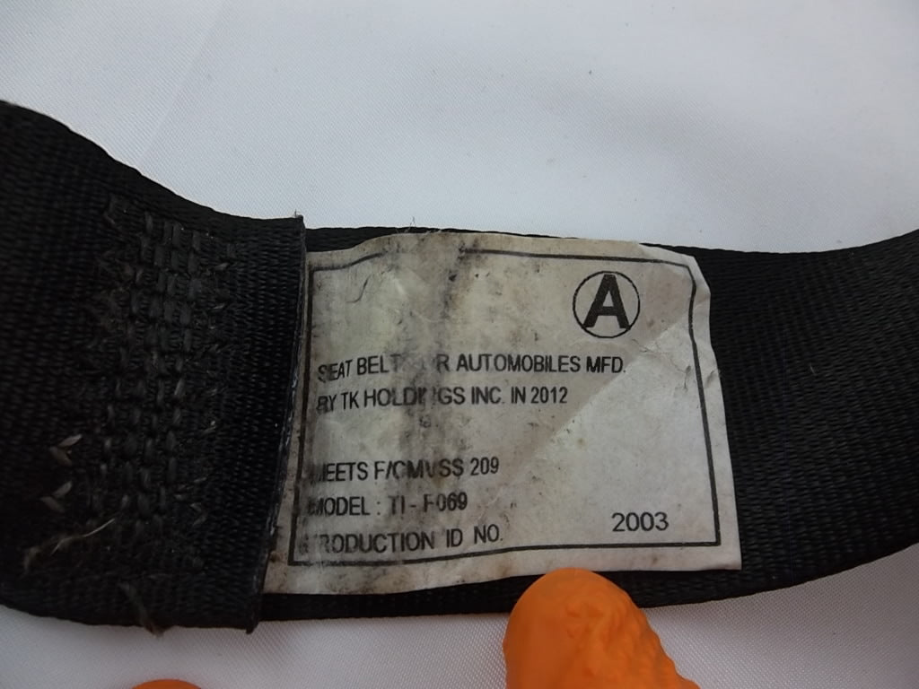 2010-2013 Toyota Corolla Seat Belt Retractor Rear Passenger Driver 73360-02410
