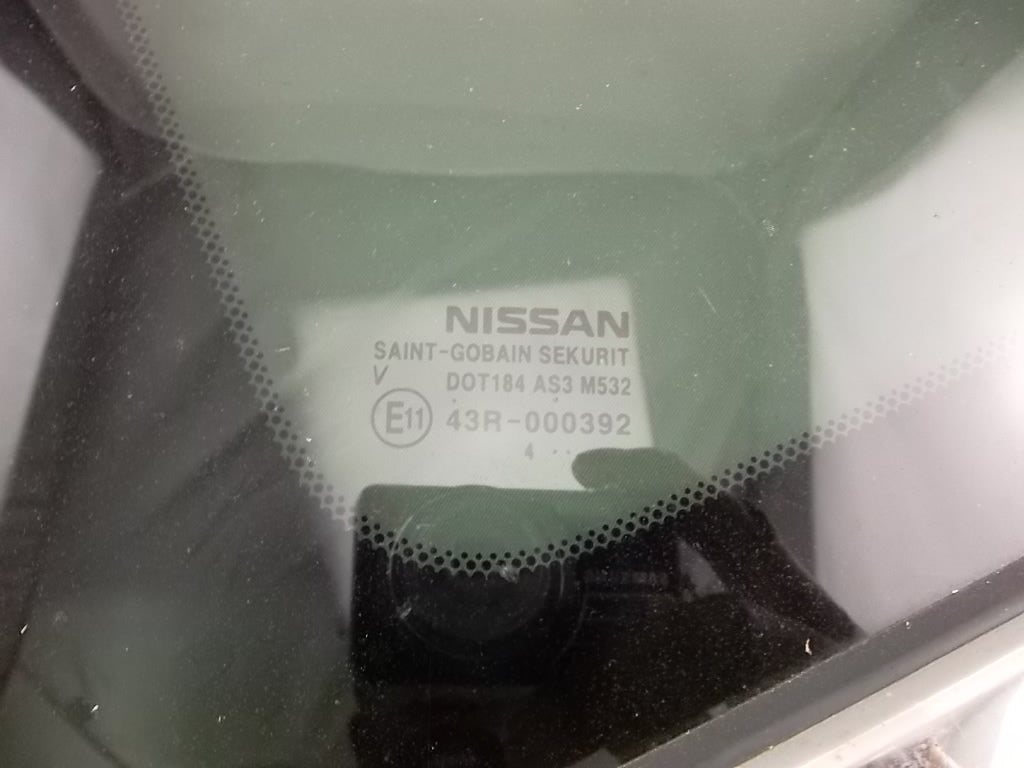 2014-2020 Nissan Rogue Quarter Glass Driver 83301-4BA0A