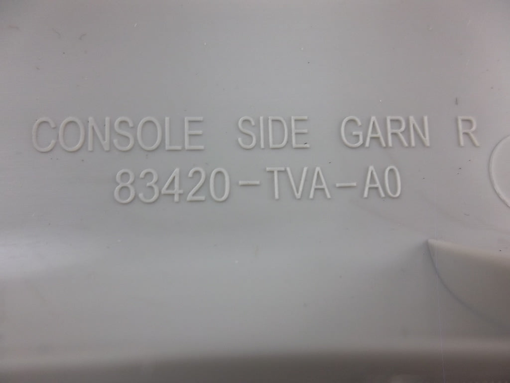 2018-2022 Honda Accord Sedan Center Console Trim Cover Front Driver 83430-TVA-A01