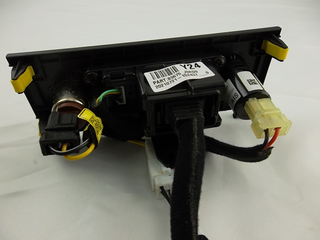 2022-2023 Hyundai Kona Center Console USB AUX Power Outlet Bezel 83675-J9AD0