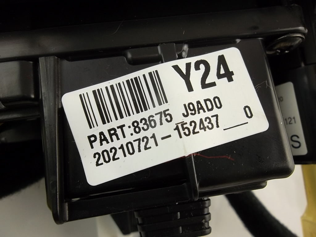 2022-2023 Hyundai Kona Center Console USB AUX Power Outlet Bezel 83675-J9AD0